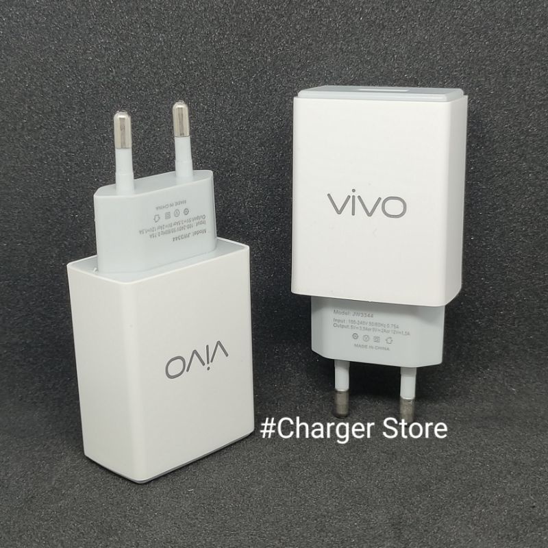 Adaptor Batok Charger Vivo 10W 2A Fast Charging ORIGINAL