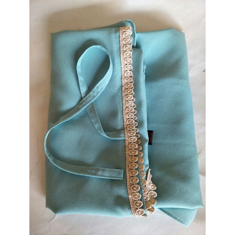 BERGO / KERUDUNG / HIJAB MARYAM RENDA-BIRU MIN
