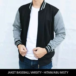 jaket pria,Jaket Varsity , Jaket pria Baseball Varsity polos, JAKET FLECEE