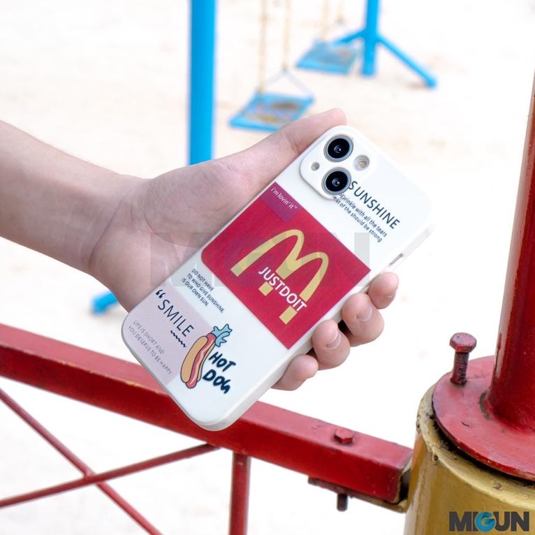R1P7 MCDONALD’S Softcase For VIVO Y20 Y12 Y15 Y17 Y12i Y20S Y20i Y12S Y31 Y51 Y91 Y93 Y95 Y91C Y30 Y