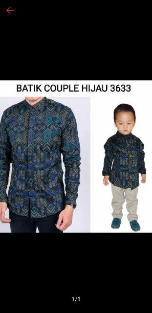 Batik Songket Couple Anak Dan Ayah
