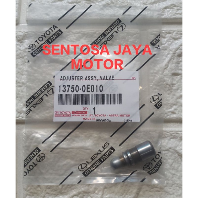 ADJUSTER AJUSTER ASSY VALVE LUSH SETELAN TOYOTA INNOVA REBORN 2016 2017 2018 2019 2020 2021 ORIGINAL