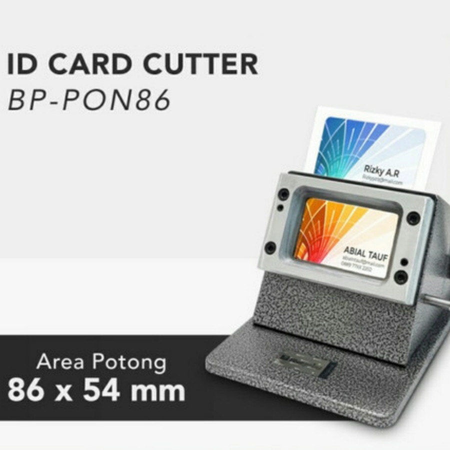Alat potong ID Card Blueprint / Plong ID Card / PVC Card Cutter