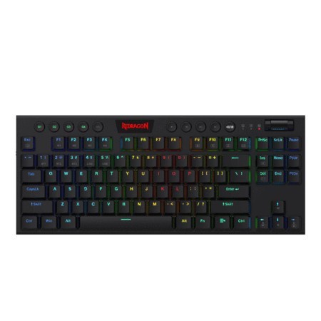 RedragonKeyboard Redragon Wireless Mechanical Low Profile HORUS TKL- K621-RGB