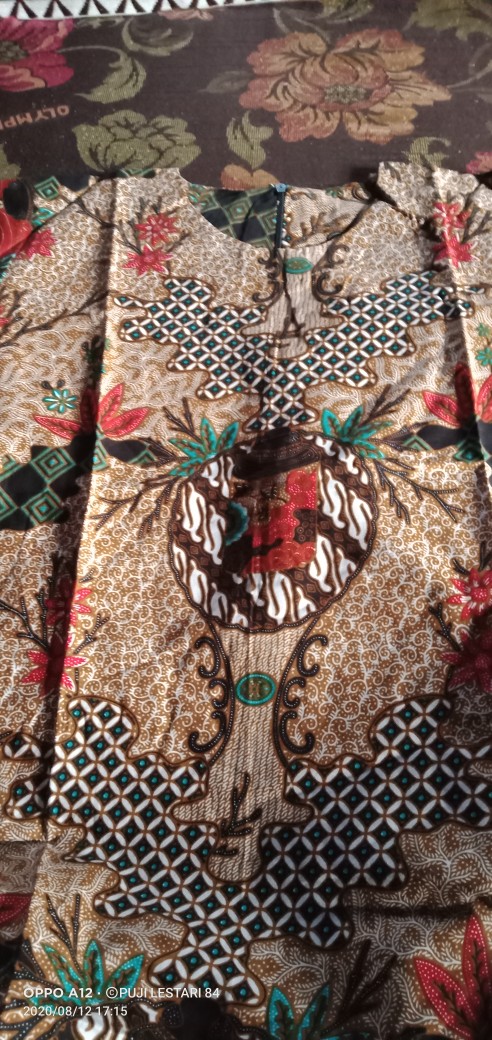 Atasan Batik Dolby Dolbi Dobby Doby Tenun Sutra Tulis Halus Katun Atbm Baron ,sarombit Atasan