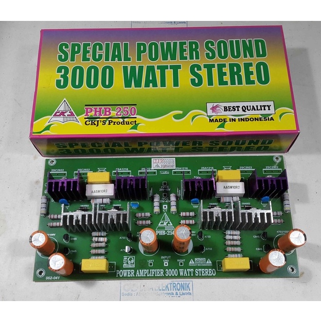 KIT DRIVER POWER SOUND 3000 WATT STEREO
