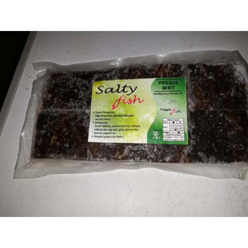 

vege salty fish frozen food