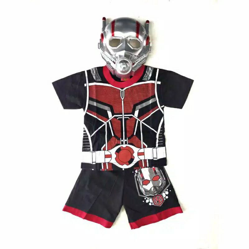 GROSIR SETELAN ANAK SUPERHERO / COSTUM KIDS MARVEL free topeng