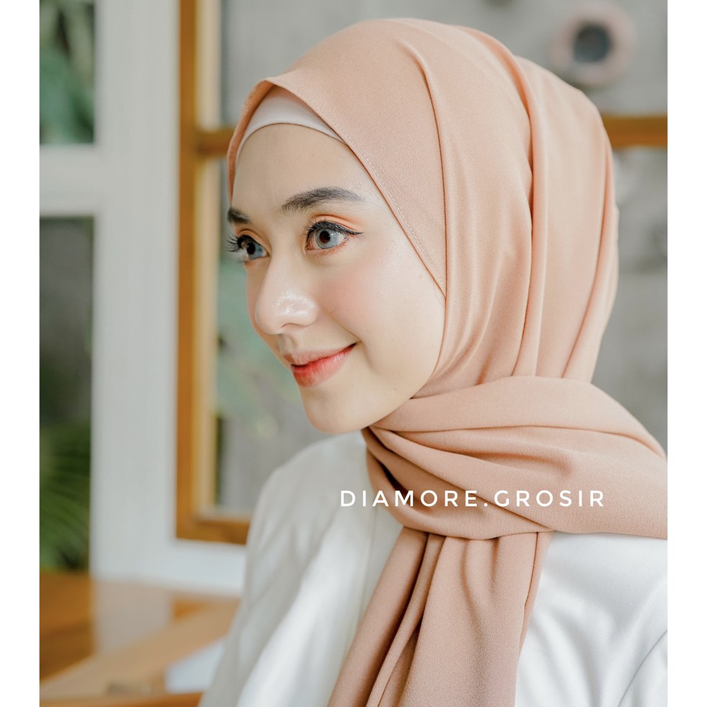 Jual HIJAB PASHMINA DIAMOND 180 x 75 CM / PASHMINA KHAYRA Indonesia