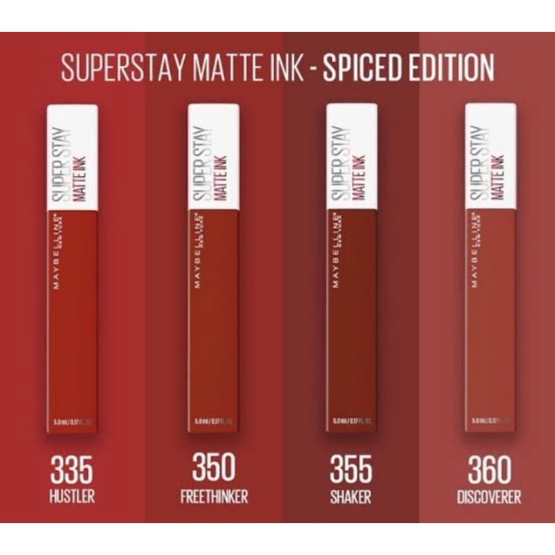 MAYBELLINE SUPERSTAY Matte Ink - 360 Discoverer | ❤ jselectiv ❤ Lip Cream Tahan 16 Jam MAYBELLINE - ORI✔️BPOM✔️MURAH✔️COD✔️