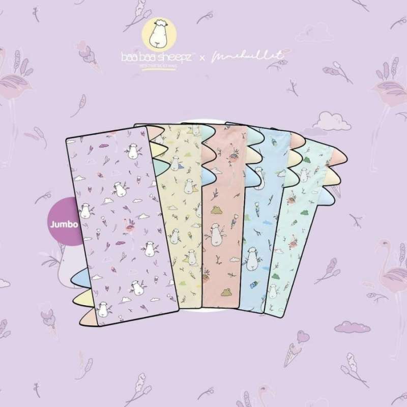 Baabaasheepz x Mmehuillet Sarung Bantal Flamingo Collection