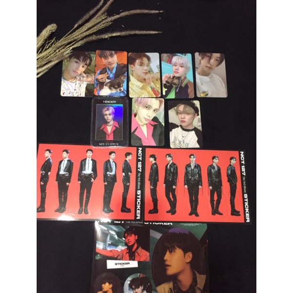 PHOTOCARD NCT, POSTER NCT 127&DREAM, STICKER NCT