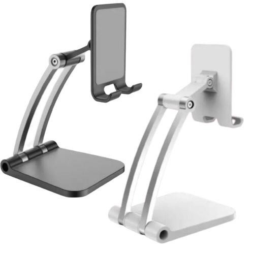 MQ Holder tablet Hp Full Stainless Folding Mobile Phone Desktop Stand Model-Q009