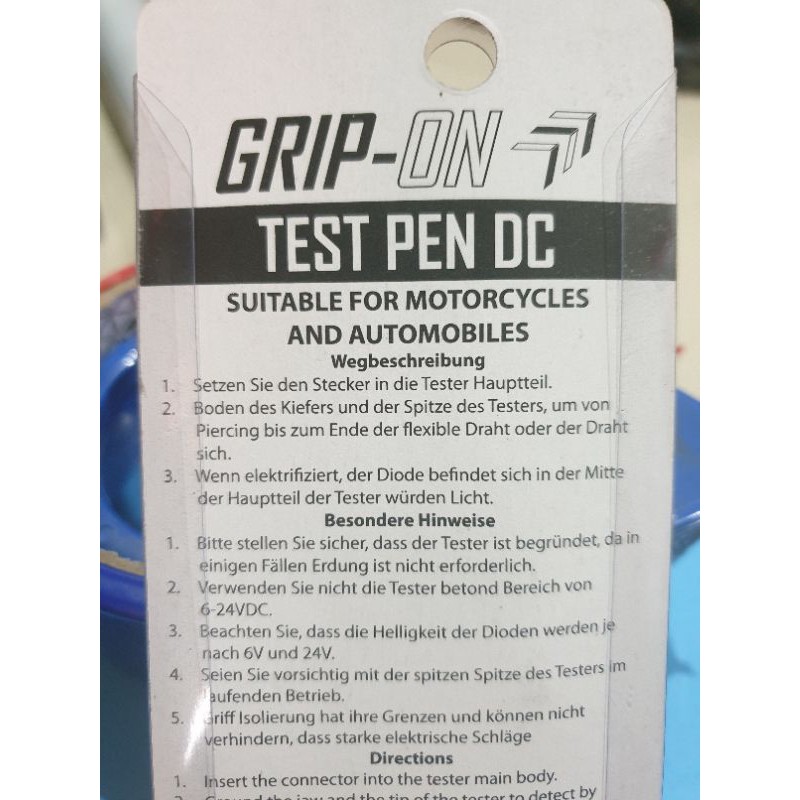 TESTPEN TEST PEN TES PEN TESPEN AKI DC MOBIL MOTOR