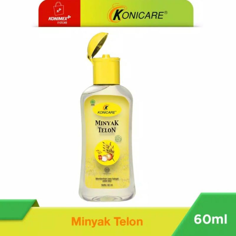 Konicare Minyak Telon Tutup Kuning 60ml