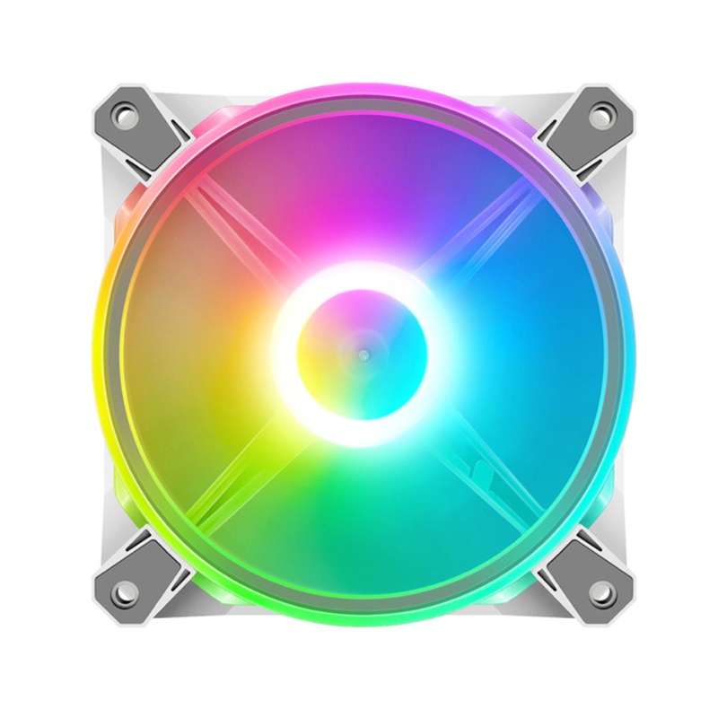 Bt CoolmoonX3 Kipas Pendingin CPU Cooler Efisien ARGB 6Pin PWM Quiet Ventilador RGB Silent CPU Radiator 12x12cm