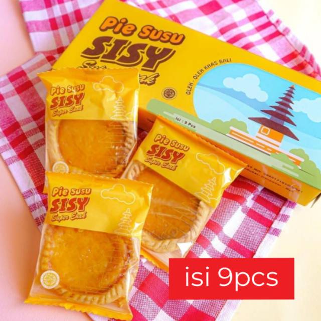 Pie Susu Sisy isi 9pcs khas Bali