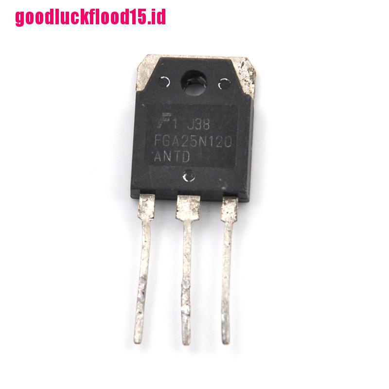 {LUCKID}1pc Power transistor IGBT 1200V FGA25N120 ANTD 25N120 Power Transistors