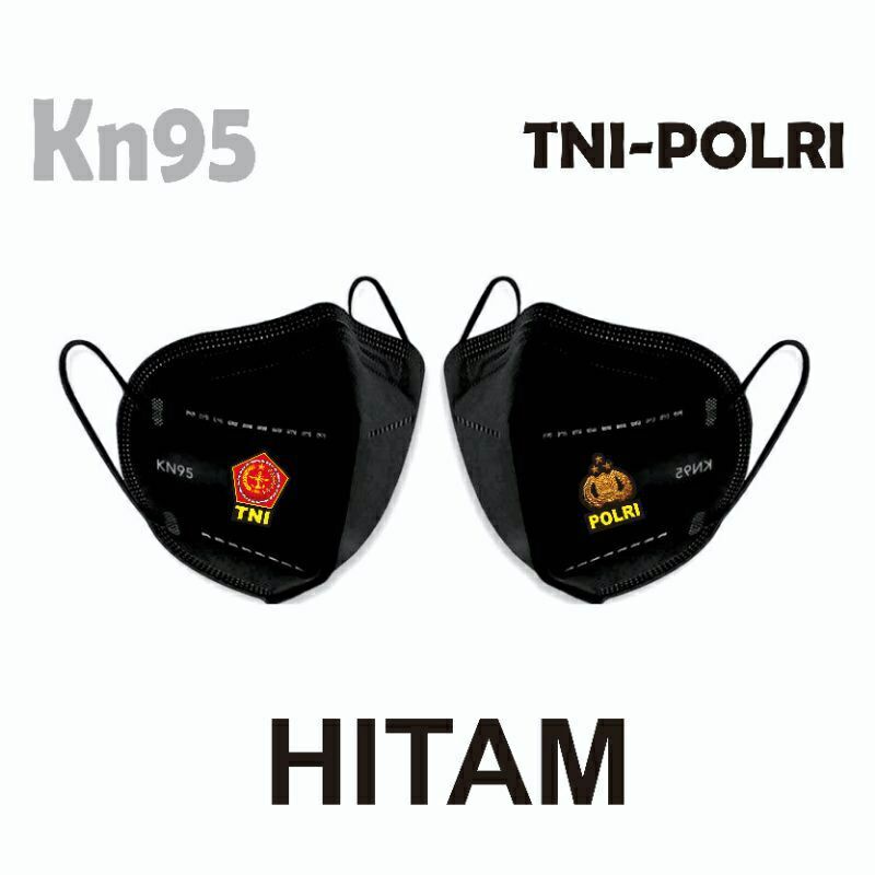 masker tni polri 5ply model kn95