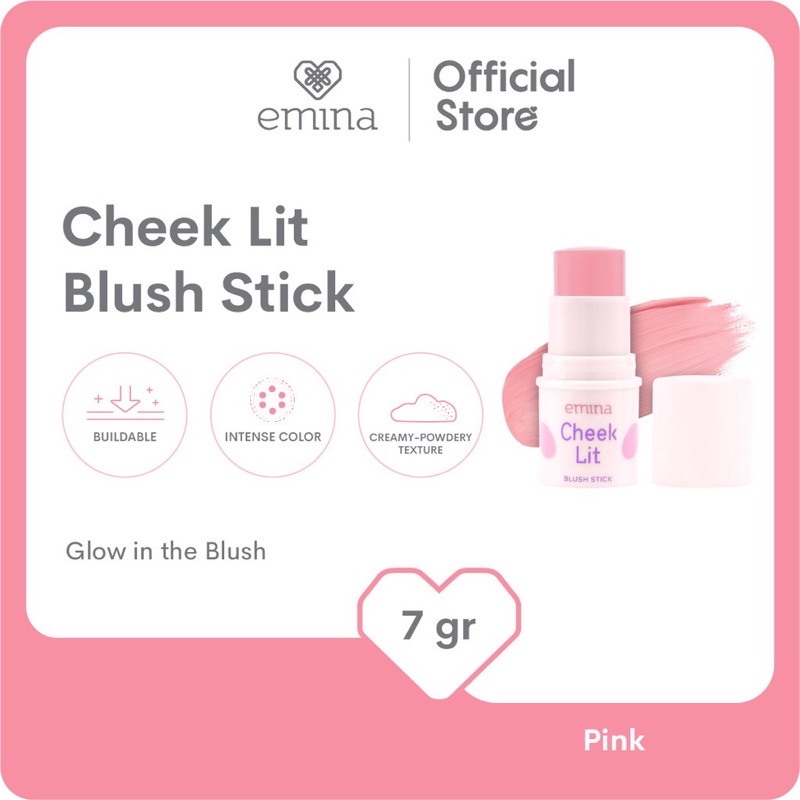 Emina Cheek Lit Blush Stick 7gr