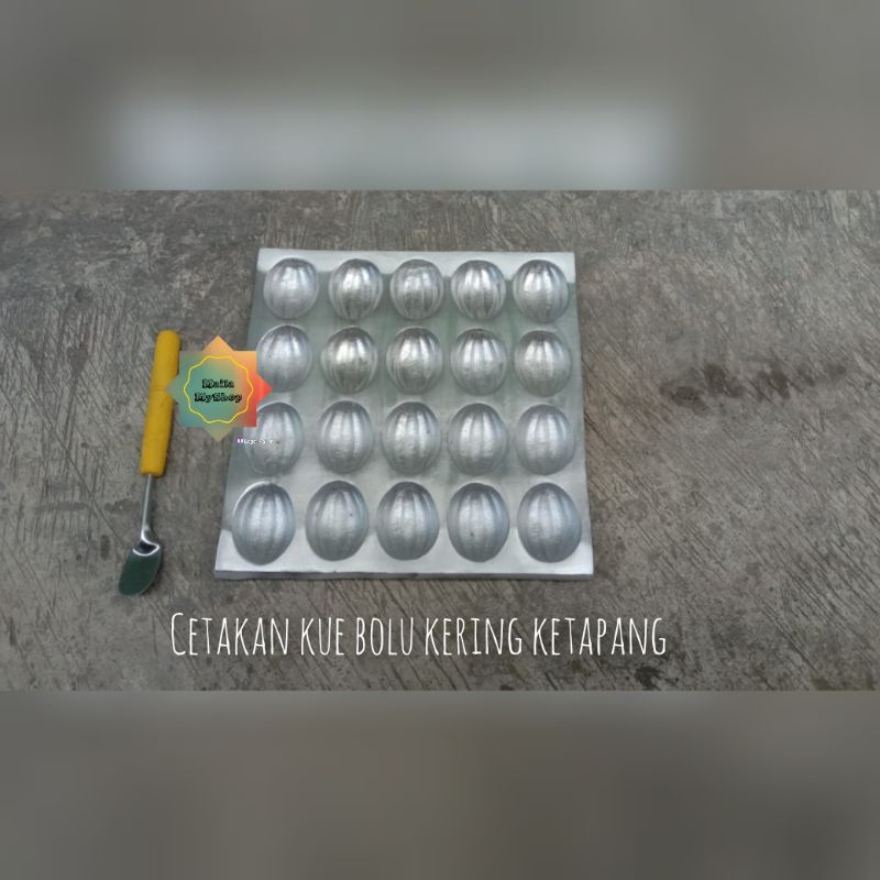 CETAKAN KUE BOLU KERING KETAPANG L20 BOLU JADUL BELIMBING KOTAK