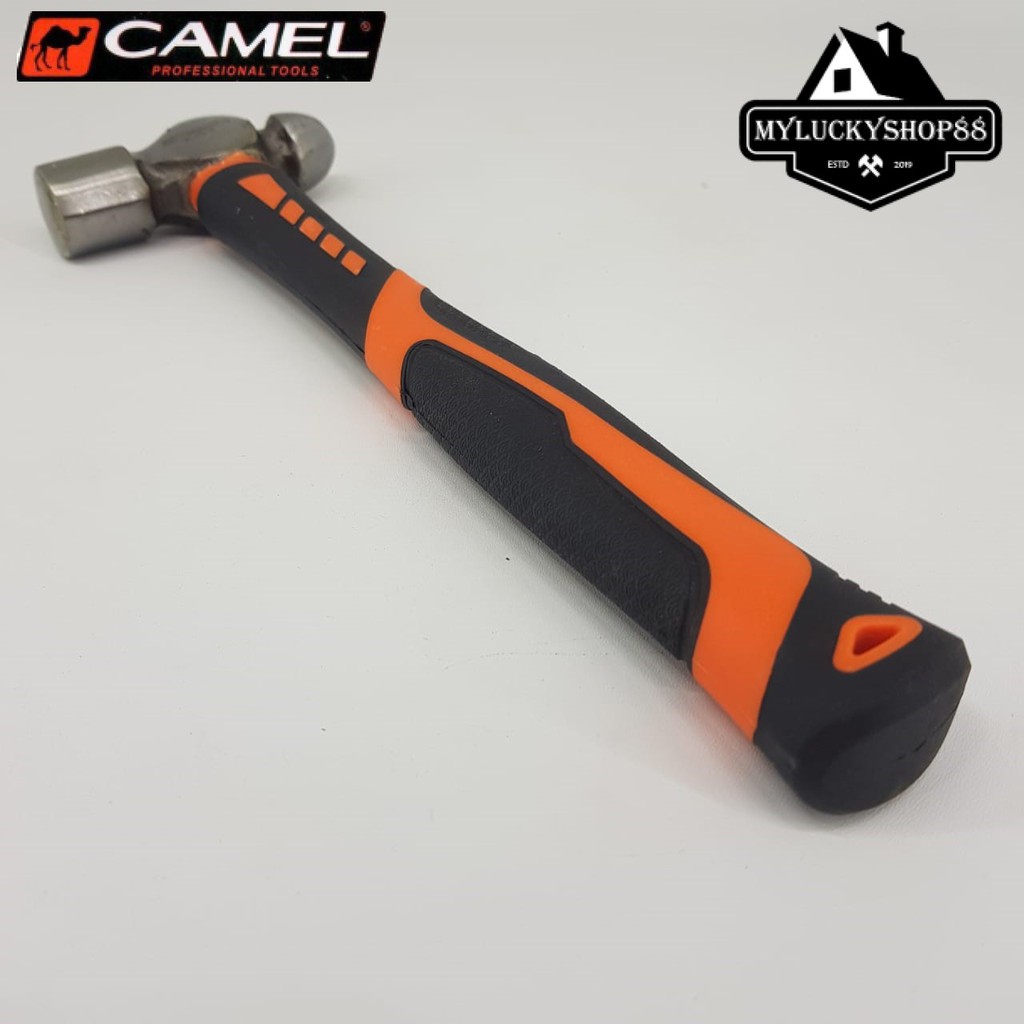 Camel Palu Konde 3/4 LB Ball Pein Hammer Rubber Grip Karet 0.75 LB