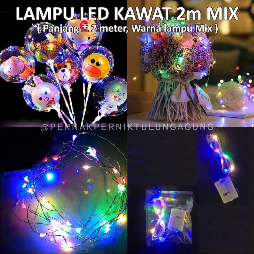 Lampu Tumblr LED Kawat 2m