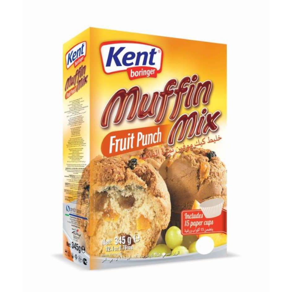 

Kent Boringer Muffin Mix Fruit Punch 345g