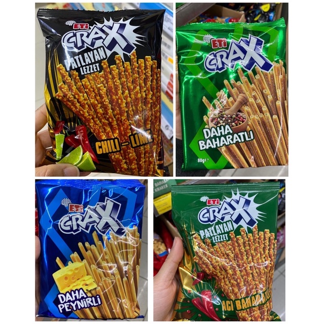 

Eti Crax Snack Asli Turki Murah Makanan Ringan | Oleh oleh khas turki