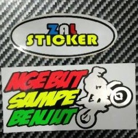 

sticker cutting nyebut sampe benjut
