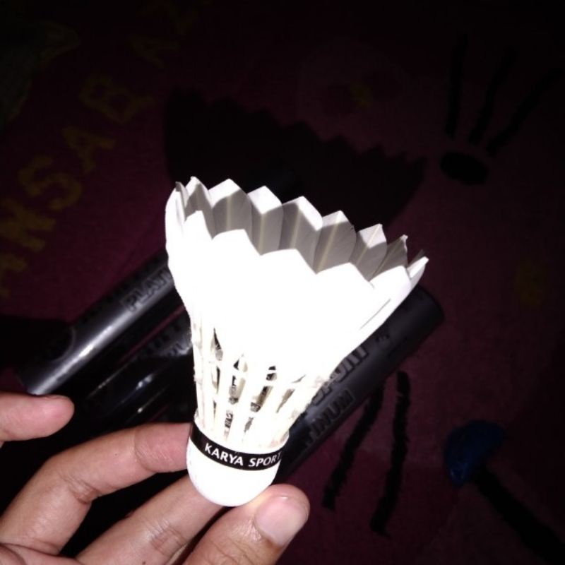 Shuttlecock Karya Sport Platinum cock karya sport platinum