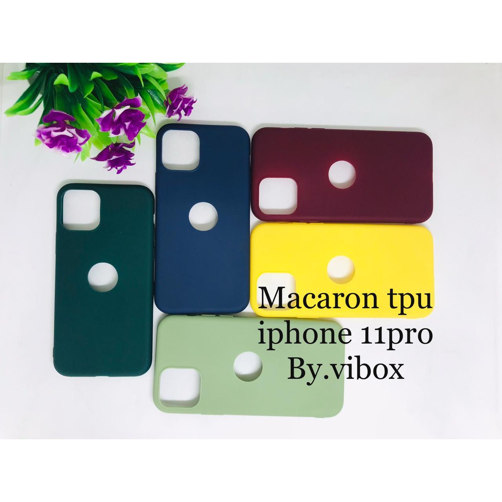 SOFTCASE MACARON TPU IPHONE 11 PRO