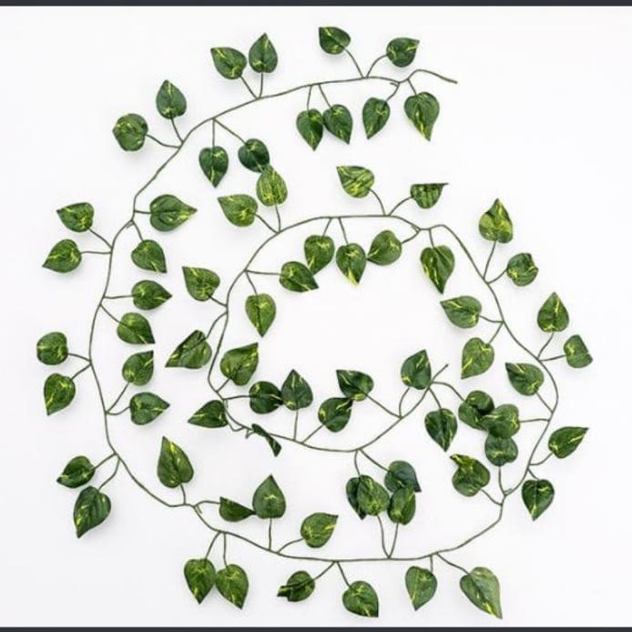 Daun Rambat Plastik /Daun Rambat Ubi Jalar / Daun Rambat - Bulat