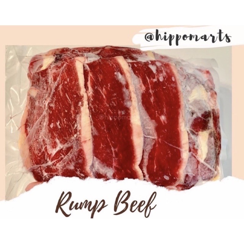 Australian Rump Beef 500gr ( Daging Slice - Rendah Lemak / Less Fat )