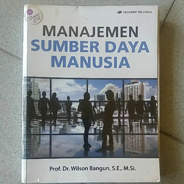 Jual Buku Manajemen Sumber Daya Manusia By Wilson Bangun (ORIGINAL ...