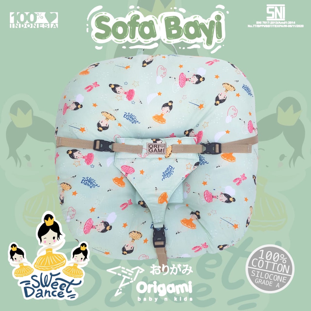 ORIGAMI Sofa Bayi  Multifungsi (Ada Gesper) - ALD