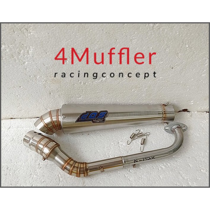 Knalpot Dos Nmax Racing / Knalpot Nmax New / Knalpot Nmax Old / Knalpot Nmax Ngebas Suara Adem