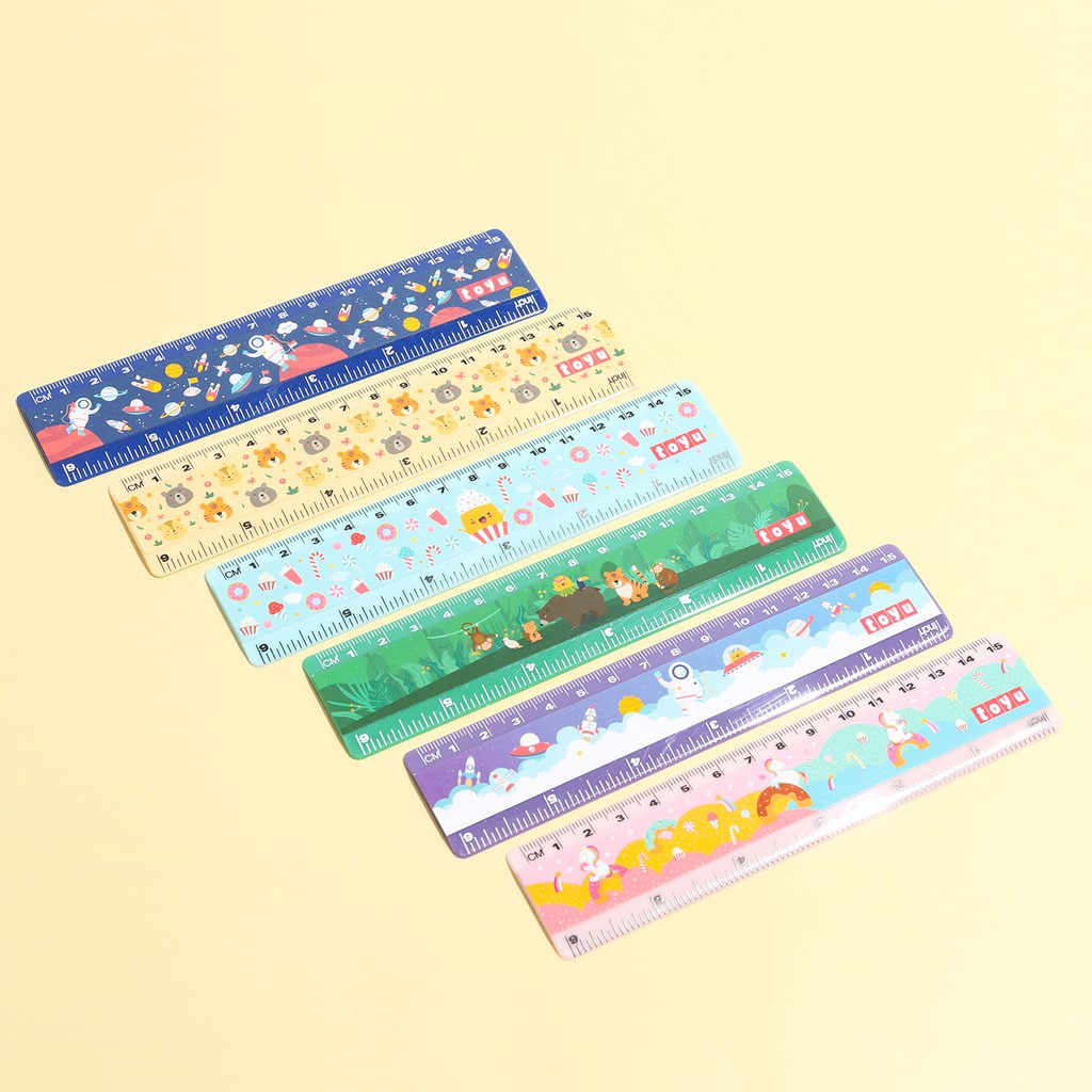 

Toyu Penggaris Ruler Alat Tulis Stationery Sekolah Anak Dewasa Lucu Gambar Murah