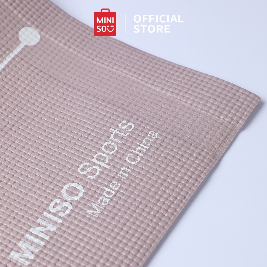 MINISO Matras Yoga 6mm Gym Yoga Mat Non-slip Olahraga Karpet Workout - Merah