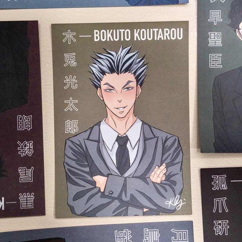 bokuto art print