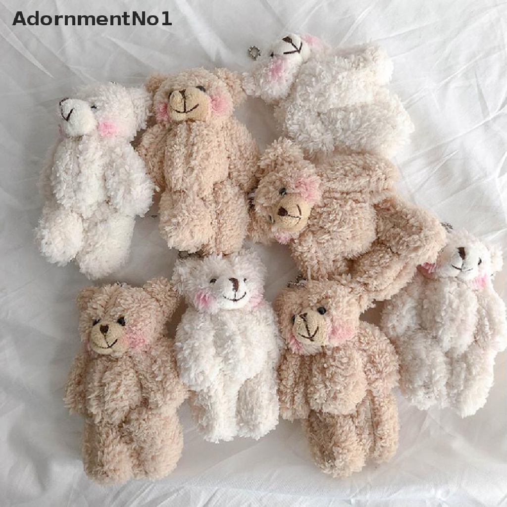 (AdornmentNo1) Gantungan Kunci Boneka Beruang Bahan Plush Lembut