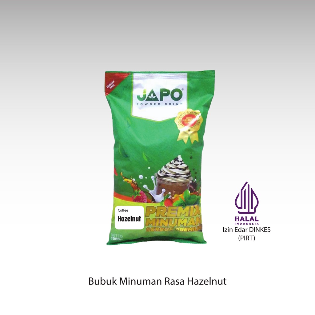 

JAPO Bubuk Minuman Hazelnut 1 kg