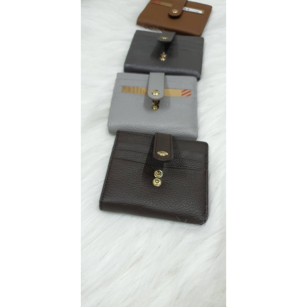 dompet kartu fashion kulit card holder wallet genuine leather caela