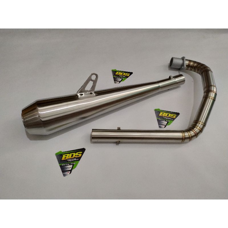 Knalpot Custom Japstyle Kawasaki W175 Fullsystem