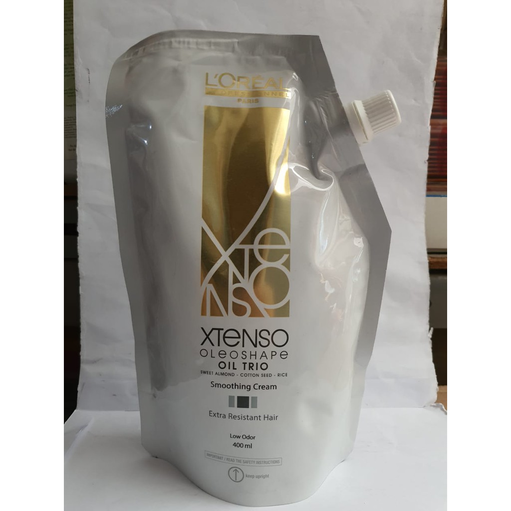 LOREAL Xtenso Oleoshape Smoothing Cream 400 ml (Step1)