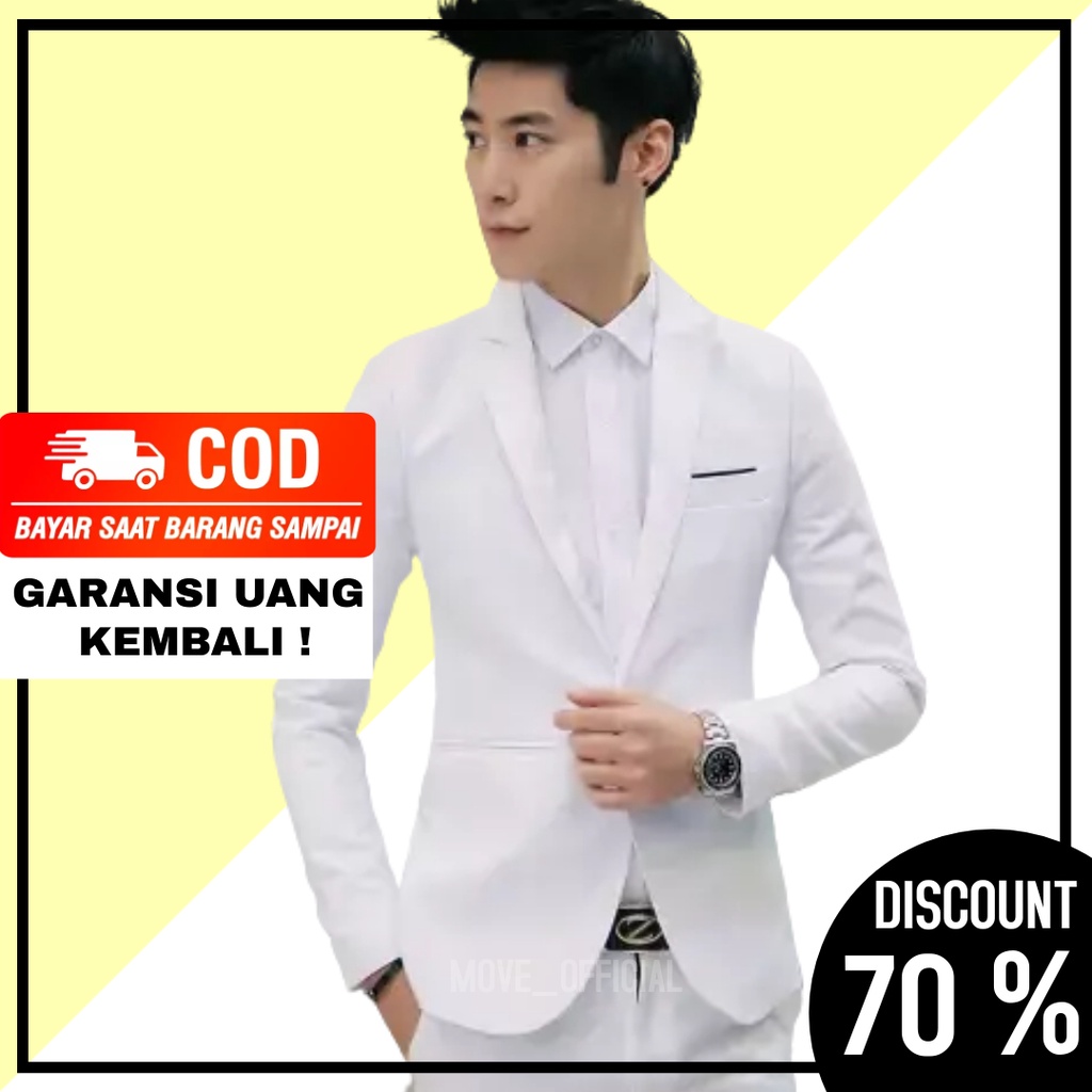 Jas Formal Pria Jas Pria Formal Blazer Pria Jas Blazer Pria Jas Nikah Jas Murah Jas Casual M015