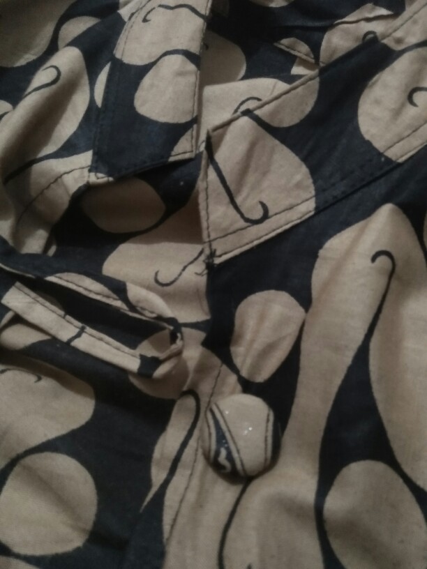 Bolero Batik Lawasan Coklat Blazer Kerja Batik Murah Atasan Batik Murah