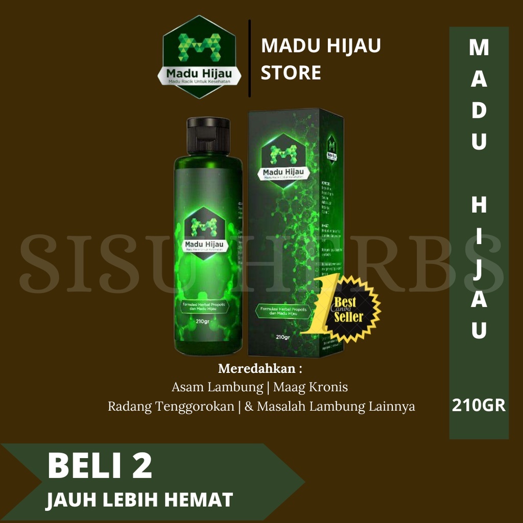 Madu Hijau Original Logo M Atasi Sakit Maag Kronis Asam Lambung Gerd Mual Kembung luka Dinding Lambung Kanker Lambung Dada berdebar Psikosomatis Susah BAB sembelit tidak bisa buang angin vertigo sariawan tenggorokan terasa tercekik