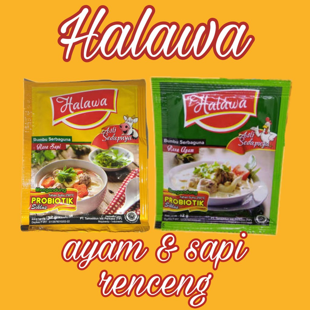

Halawa Renceng 12 sachet