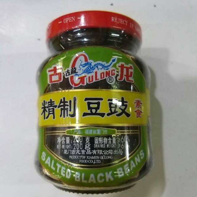 

tausi botol/salted black bean gulong